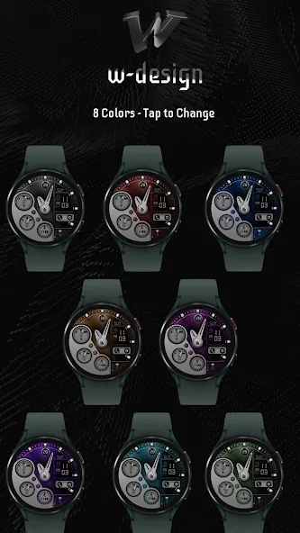 W-Design WOS053 - Watch Face screenshot 3
