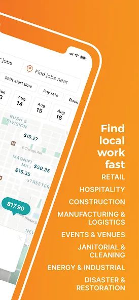 JobStack for Work | Daily Pay screenshot 2