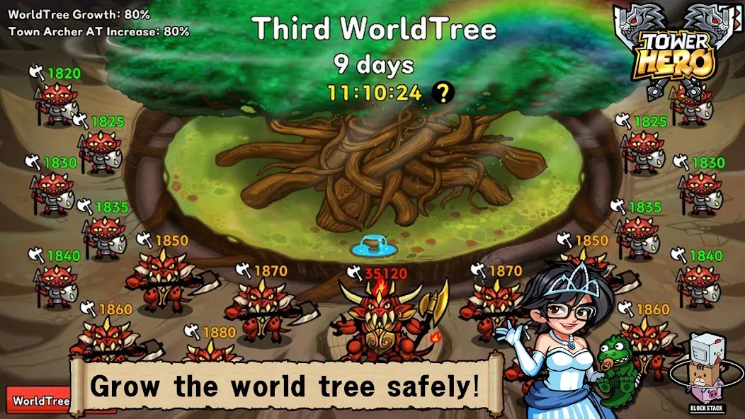 Tower Hero - Tower Defense RPG screenshot 5