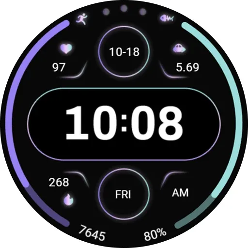Colorful Components For WearOS screenshot 35
