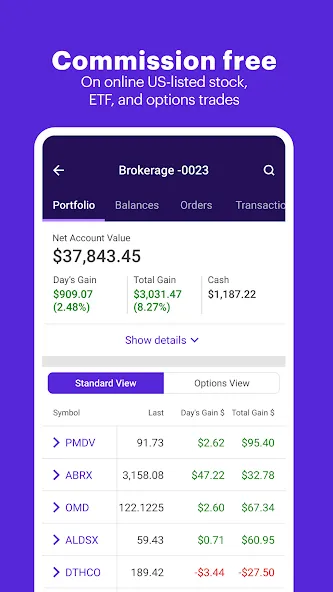E*TRADE: Invest. Trade. Save. screenshot 7