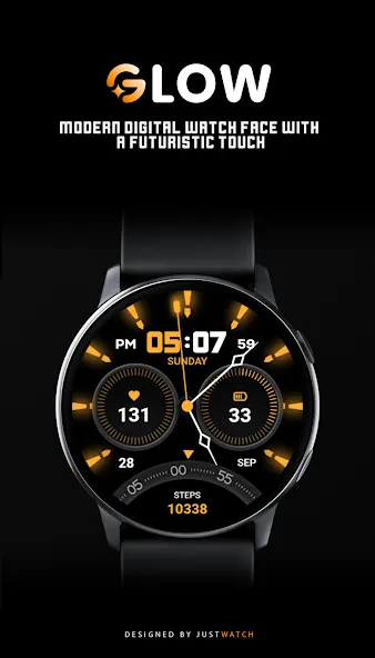 Glow WatchFace screenshot 2
