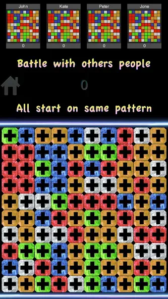 Tap and Popping Battle Puzzle screenshot 1
