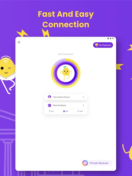 VPN PotatoVPN - WiFi Proxy screenshot 9