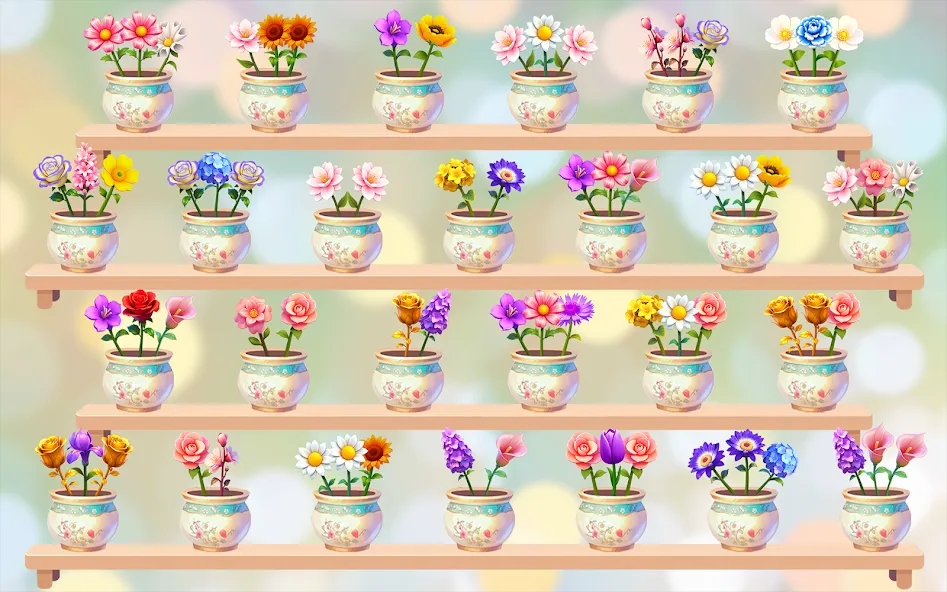 Blossom Bliss: Sort&Design screenshot 14