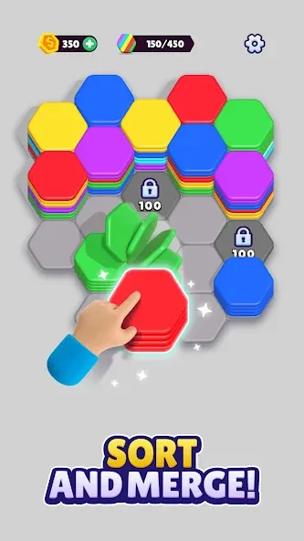 Hexa Sort screenshot 5