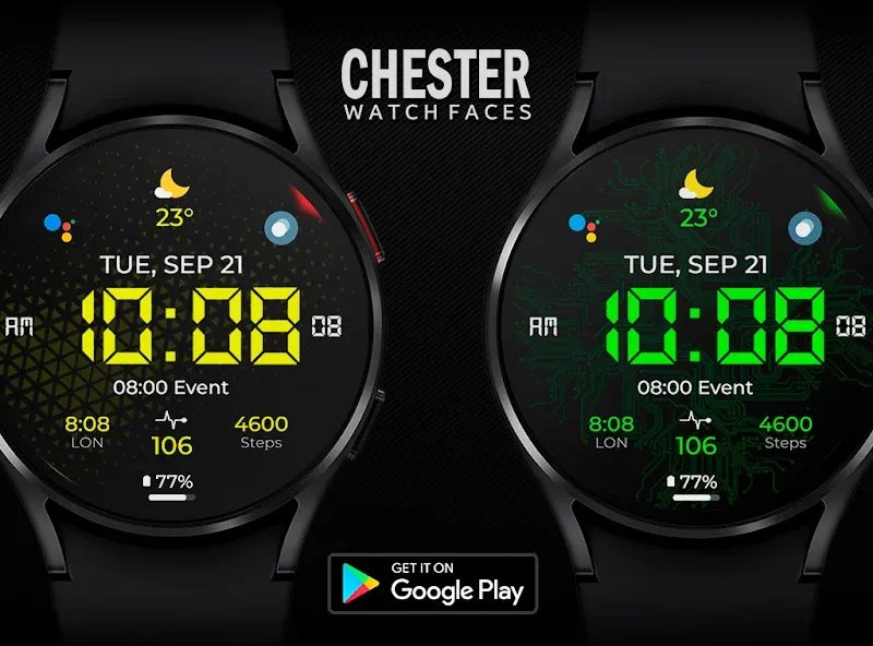 Chester Sport LCD screenshot 1