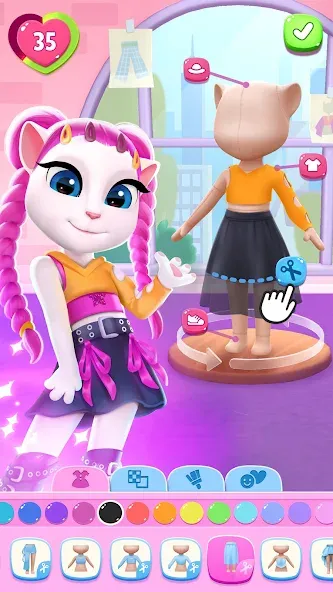 Minha Talking Angela 2 screenshot 1