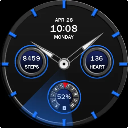Key WF78 Classic Watch Face screenshot 29