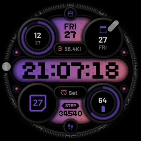 Ilusion aura: Watch Face screenshot 9