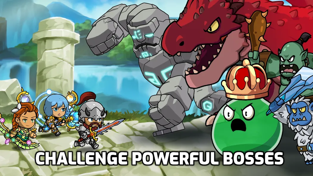Auto Battles World: Idle RPG screenshot 4