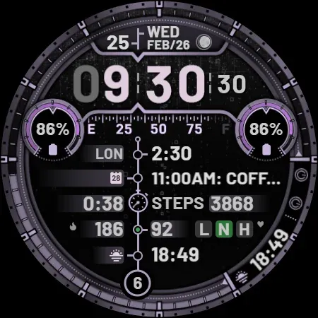 Digital Watch Face: DIGI 4 screenshot 15
