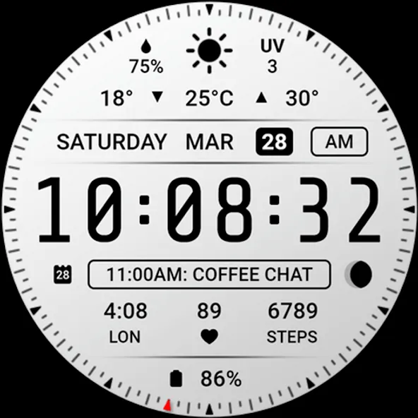 Watch face 10h08.com #146 screenshot 26