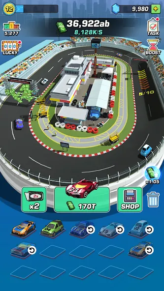 Idle Car Racing screenshot 1