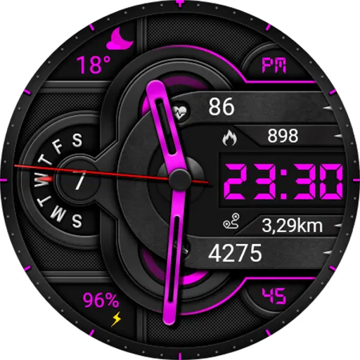 Hybrid Catit Watch Face screenshot 20