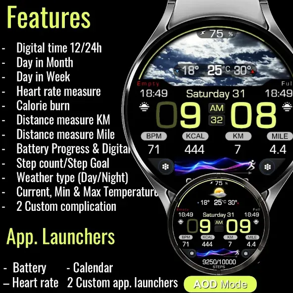 Modern Weather Digital ECO58 screenshot 8