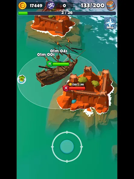 Pirate Raid - Caribbean Battle screenshot 11