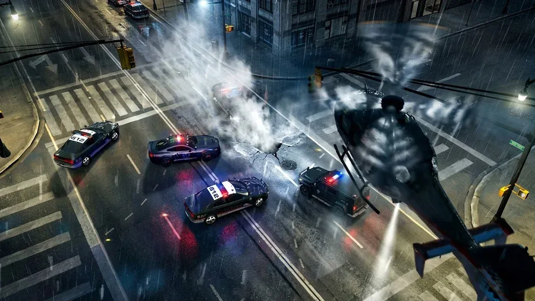 US police car chase simulator screenshot 2