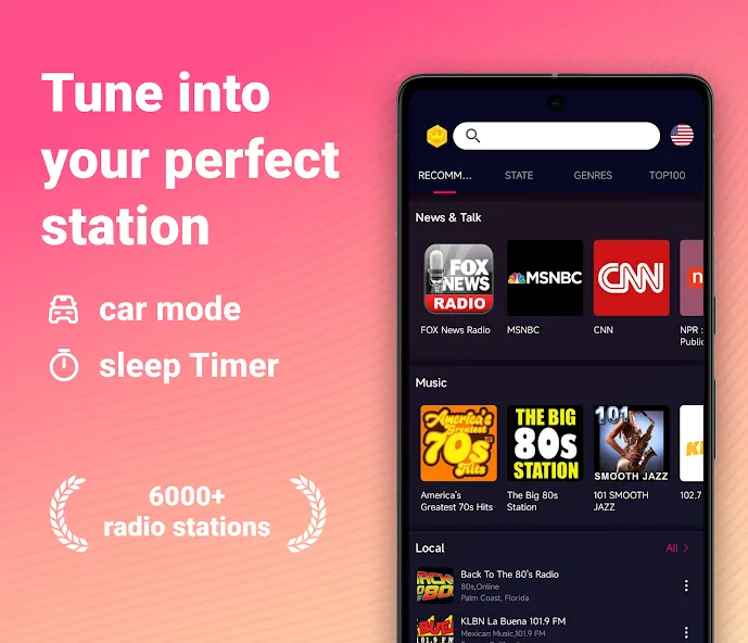 FM Radio, Live FM, Live radio screenshot 1