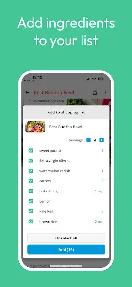 Meal Planner & Recipe Keeper screenshot 4