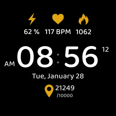 Power Tracker Watch Face screenshot 9