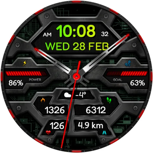 VOLTAN v2 URX117 Watch face screenshot 16