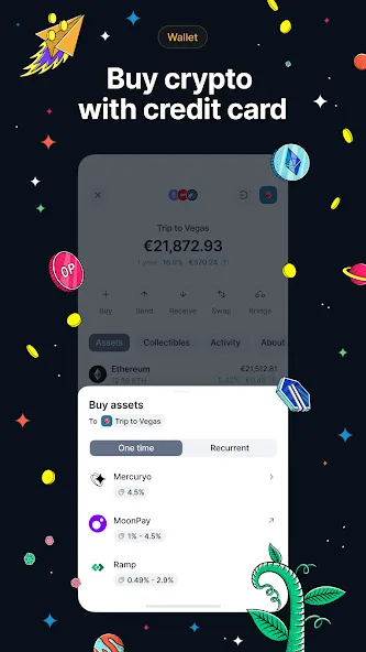 Status: 이더리움 크립토 지갑 screenshot 4