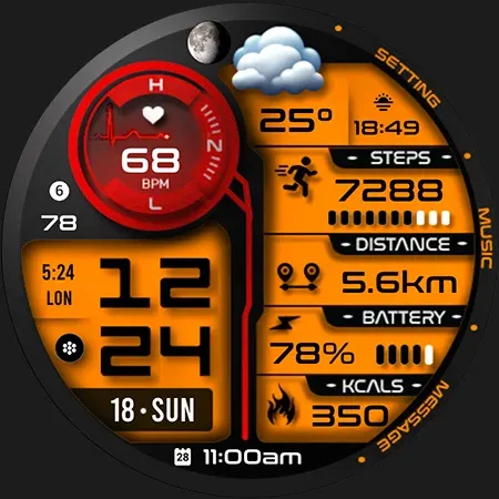 ML2U 263 Watch Face screenshot 28