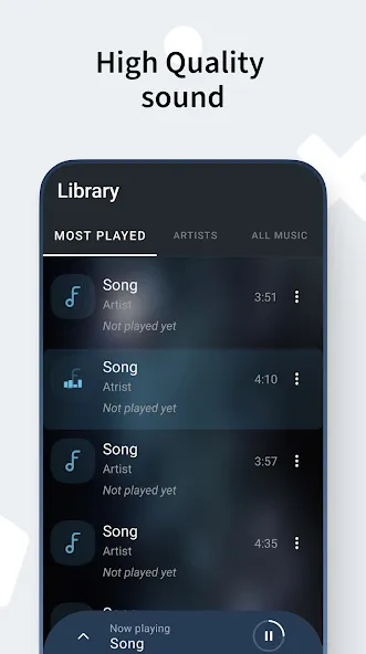 Frolomuse: MP3 Music Player screenshot 4
