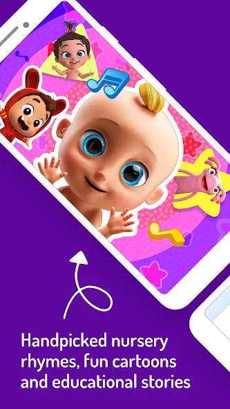 KIDSY Baby Kids Nursery Songs screenshot 1