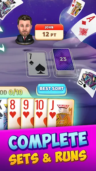 Gin Rummy Stars - Card Game screenshot 2