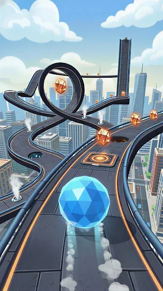 Going Rolling Ball Runner 3D screenshot 5
