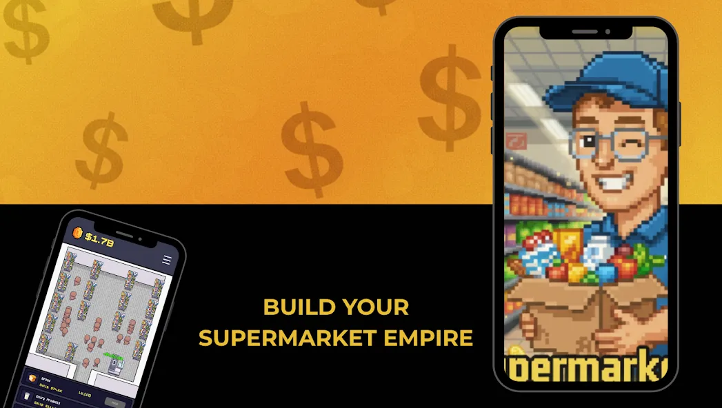 Supermarkt Simulator Idle screenshot 1