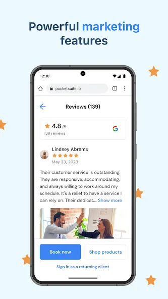 PocketSuite Client Booking App screenshot 7