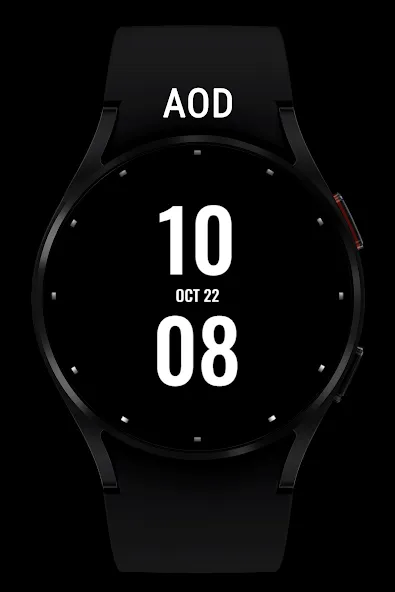 WR 017 Digital Watch Face screenshot 8