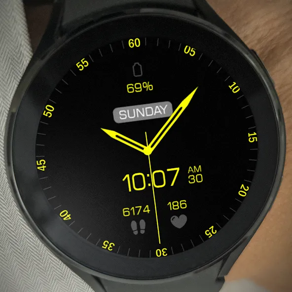 Key063 Analog Watch Face screenshot 8