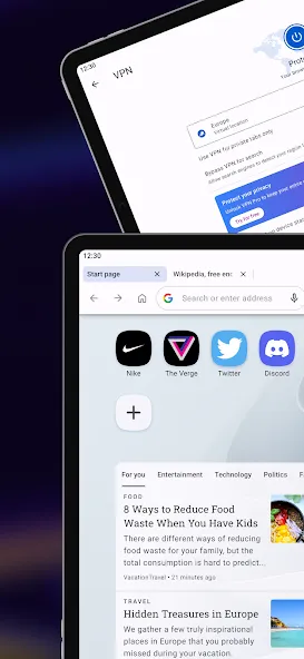 Opera browser beta with AI screenshot 7