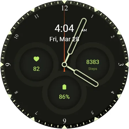Romani Ite Domum Watch Face screenshot 9