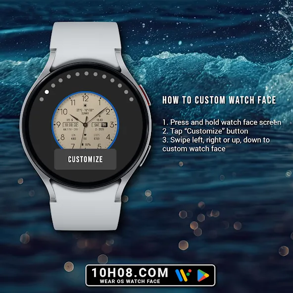 Watch face 10h08.com #132 screenshot 7