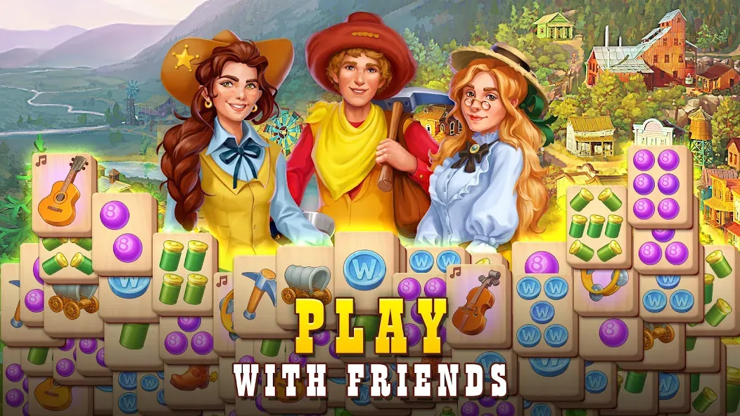 Sheriff of Mahjong: Tile Match screenshot 15
