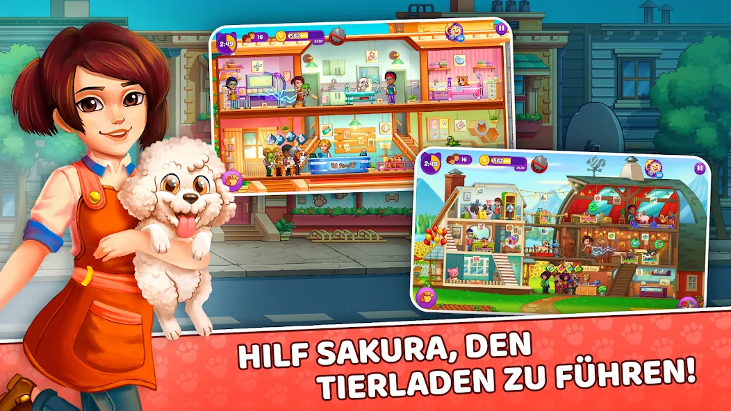 Pet Shop Fever: Tierhotel screenshot 1