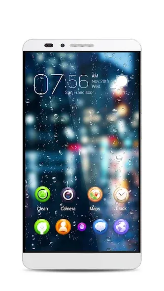 GO Launcher S โ 3D Theme, Wall screenshot 2