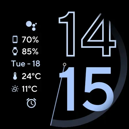 Alpine Watch Face screenshot 9