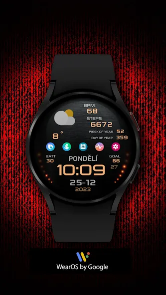 PW81 Big Digital Weather Watch screenshot 3