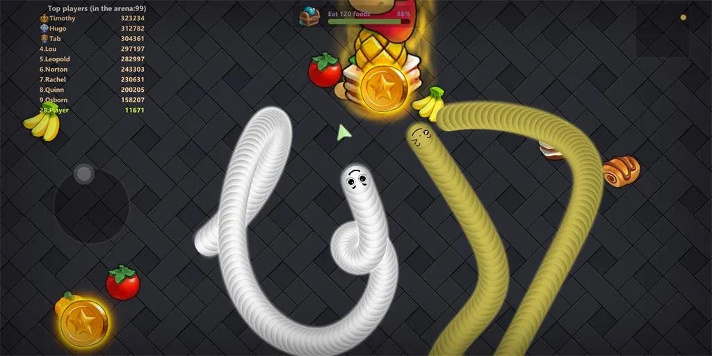 Snake Lite -动作街机贪吃蛇游戏 screenshot 2
