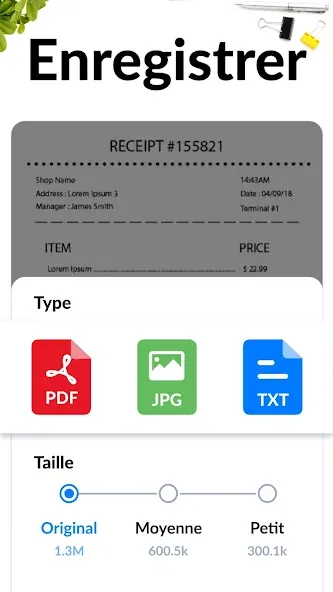 Appli de scan PDF -Scanner PDF screenshot 5