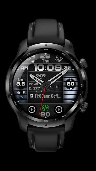 Analog Watch Face CUE137 screenshot 4