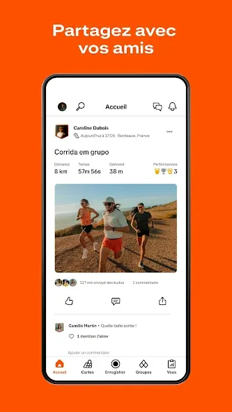 Strava : course, vélo, rando screenshot 2