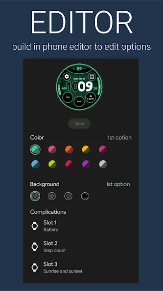Grid Watch Face by HuskyDEV screenshot 4