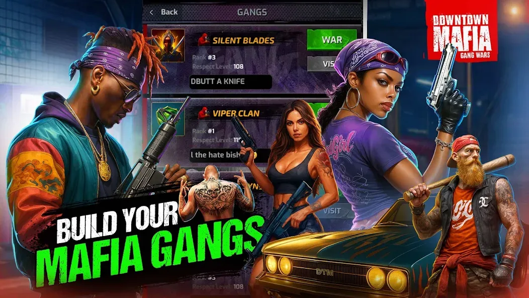 Downtown Mafia: Gang Wars Game screenshot 6